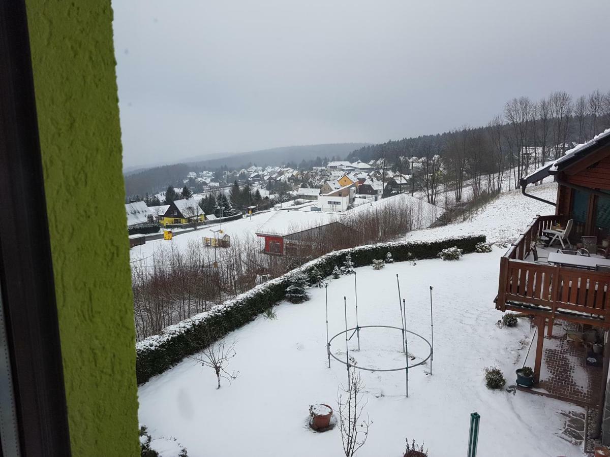 Ferienwohnung S. Armbruster Bernsbach Exterior foto